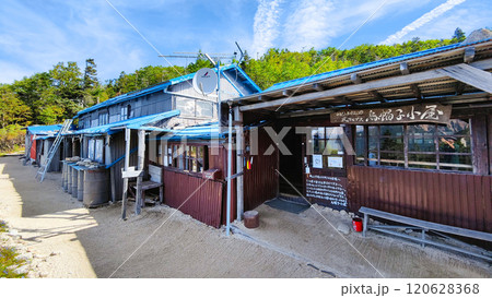 夏の烏帽子岳・南沢岳登山（烏帽子小屋） 120628368