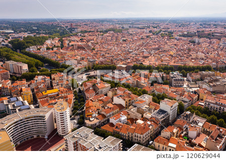 View of Perpignan city center, France View of Perpignan city center, France 120629044
