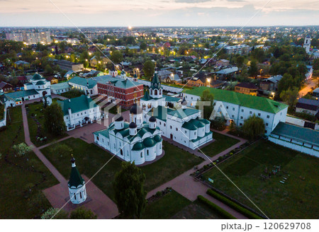 Transfiguration monastery in Russian city Murom Transfiguration monastery in Russian city Murom 120629708