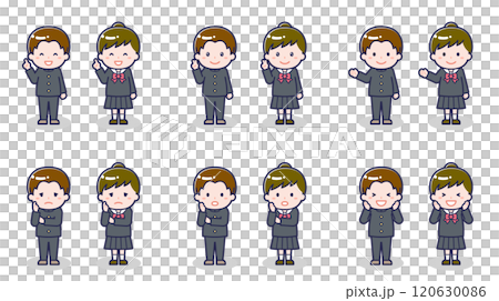 Junior and senior high school students 03 120630086