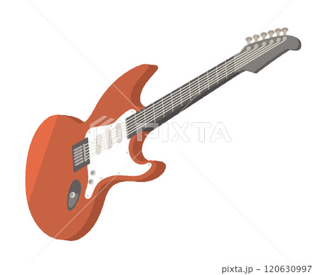 エレキギターのイラスト エレキギターのイラスト 120630997