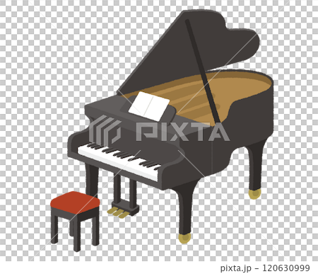 大鋼琴插圖 大鋼琴插圖 120630999