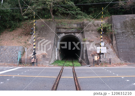 和布刈トンネルと和布刈入口踏切 120631210
