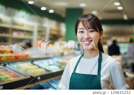 スーパー従業員イメージ03 120631252