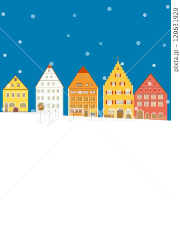 ローテンブルク　rothenburg ob der tauber　ドイツ　germany　雪風景 120631920