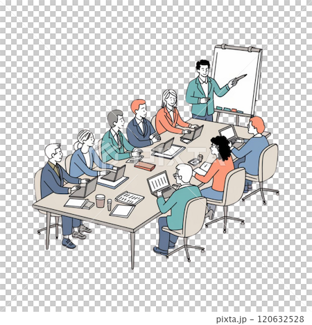 商人開會 120632528