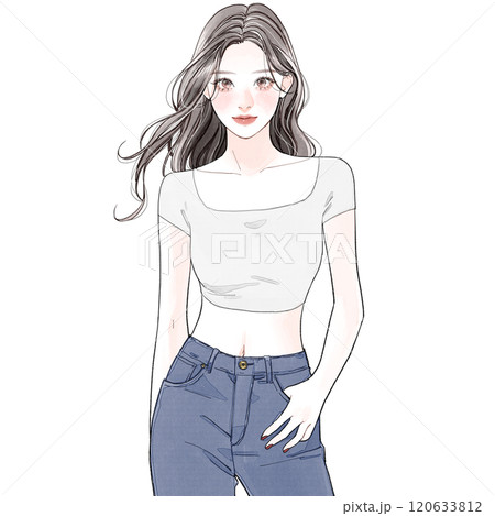 スタイルの良い女性 スタイルの良い女性 120633812