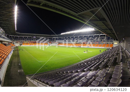 長野Uスタジアムのアウェイ側からみた景色 長野Uスタジアムのアウェイ側からみた景色 120634120