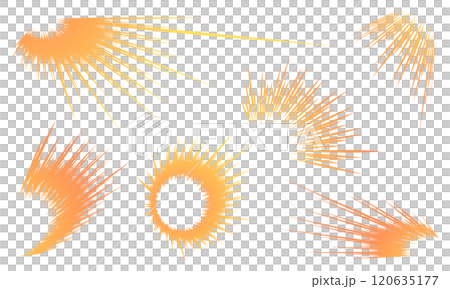 衝撃効果のイラスト 120635177