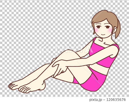 Women who want to have beautiful legs 120635676