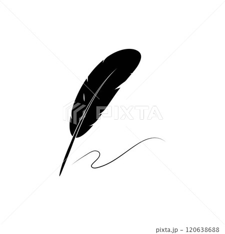feather pen 120638688
