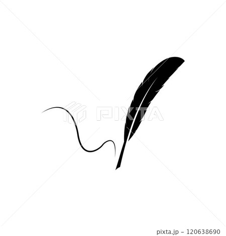 feather pen 120638690