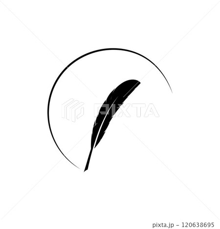 feather pen feather pen 120638695