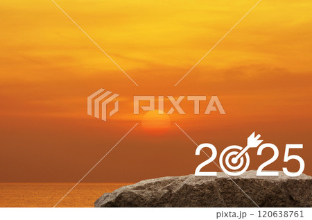 Business happy new year 2025 success concept Business happy new year 2025 success concept 120638761