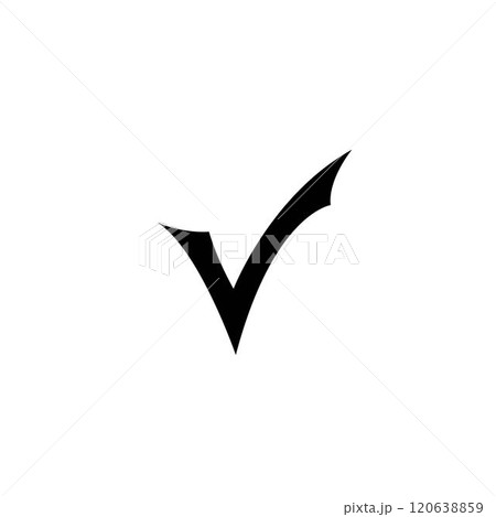 v letter logo v letter logo 120638859
