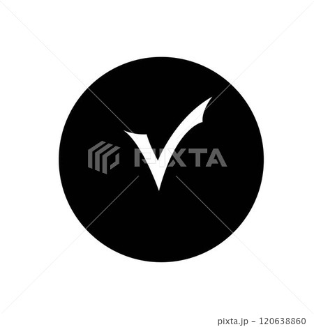 v letter logo v letter logo 120638860