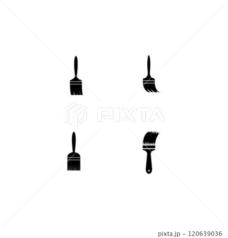 brush tool logo 120639036