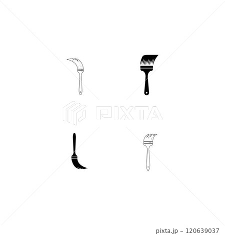 brush tool logo brush tool logo 120639037