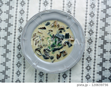 Finnish mushroom sauce 120639736