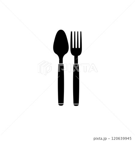 spoon and fork logo 120639945