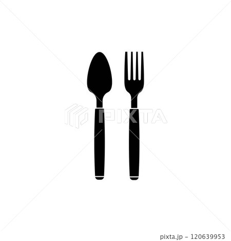 spoon and fork logo spoon and fork logo 120639953