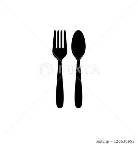 spoon and fork logo 120639958