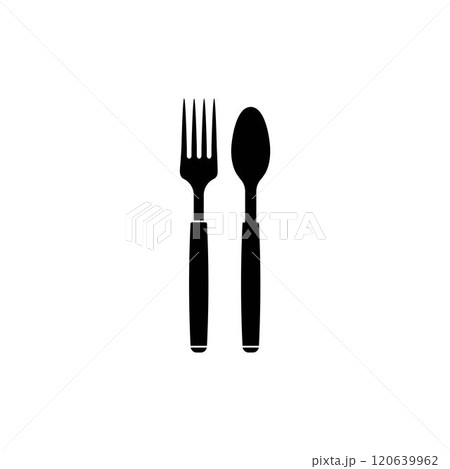spoon and fork logo spoon and fork logo 120639962