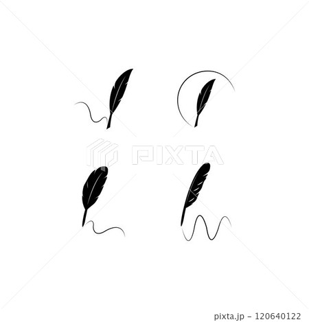 Feather pen Feather pen 120640122