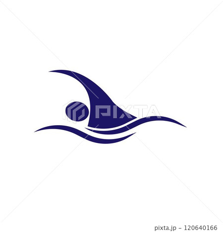 Swimming sport logo 120640166