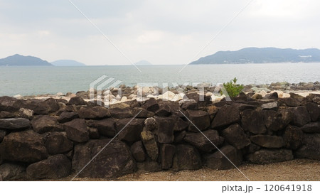 生の松原　元寇防塁 120641918