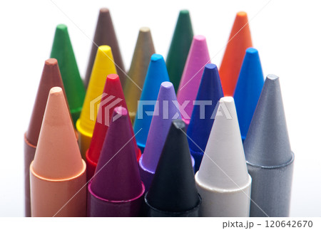 colored pencils 120642670