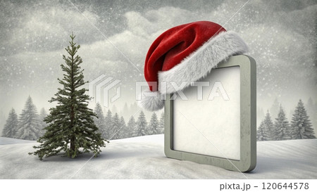 Amazing winter holiday wallpaper for your design. 120644578