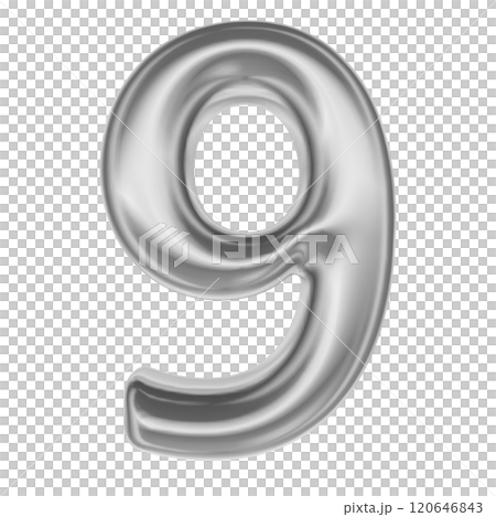 golden letter with black 3d 120646843