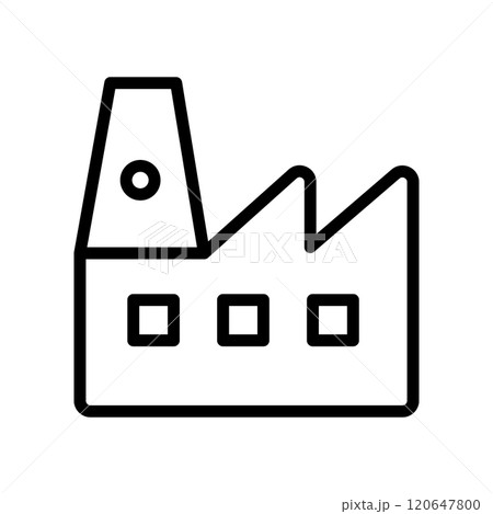 This is a Nice Industry Factory Icon Design 120647800