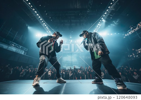 ラップバトルのイメージ02 ラップバトルのイメージ02 120648093