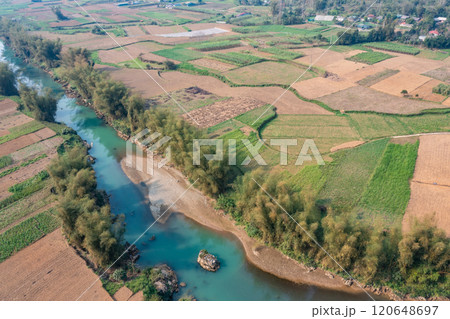 Spring landscape in Ha Giang - Northern mountainous province of Vietnam 120648697