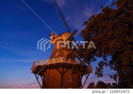 Greetsiel village at the north sea in germany Greetsiel village at the north sea in germany 120652672