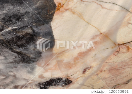 macro stone mineral jasper on black background macro stone mineral jasper on black background 120653991
