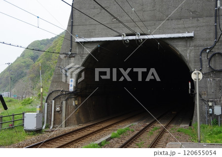 えちごトキめき鉄道 浦本駅 トンネル えちごトキめき鉄道 浦本駅 トンネル 120655054