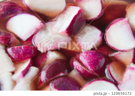 仕込み中の温海かぶ漬け 120656172