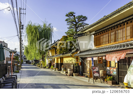 上田　柳町の旧北国街道　長野県上田市 120656703