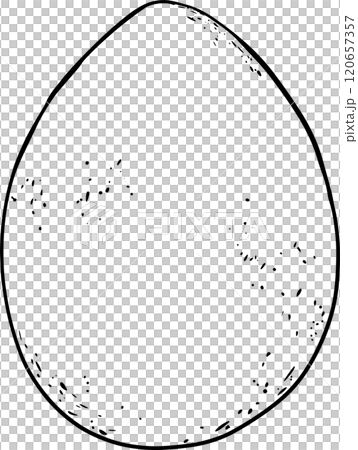 egg, silhouette, vector 120657357