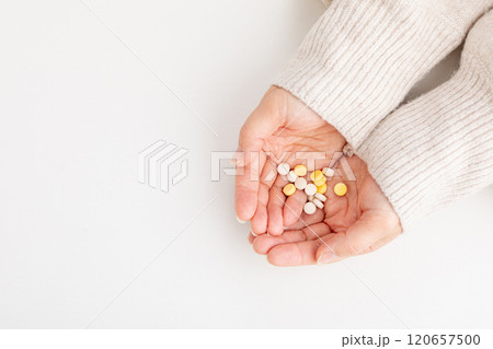 薬　くすり　サプリメント　medicine	 120657500