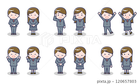 中高生の男女 01 120657803