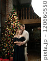happiness joy decoration man tree december christmas winter woman smiling family celebration 120660550