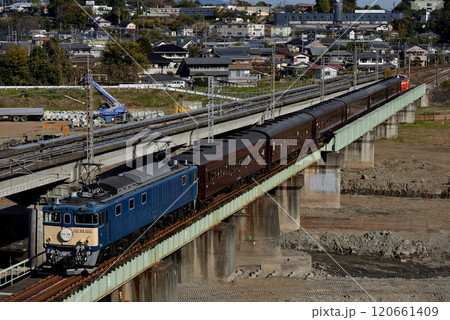 信越本線を走るEF641001+DD51895ぐんまよこかわfin2 信越本線を走るEF641001+DD51895ぐんまよこかわfin2 120661409