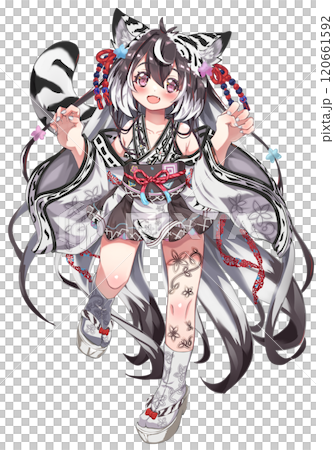 Standing image material "Daughter of the White Tiger" Girl facial expression 5 Standing image material "Daughter of the White Tiger" Girl facial expression 5 120661592