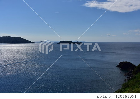 秋の大島海峡 秋の大島海峡 120661951
