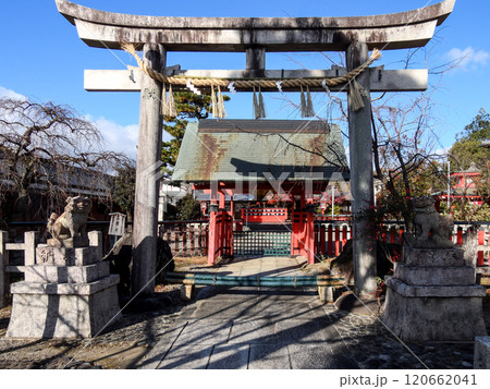 車折神社 大鳥居 車折神社 大鳥居 120662041
