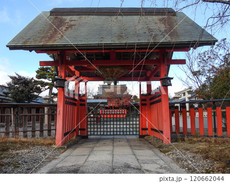 車折神社　大鳥居 120662044